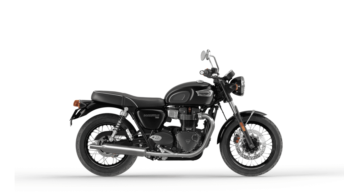 Bonneville T100 Model For the Ride